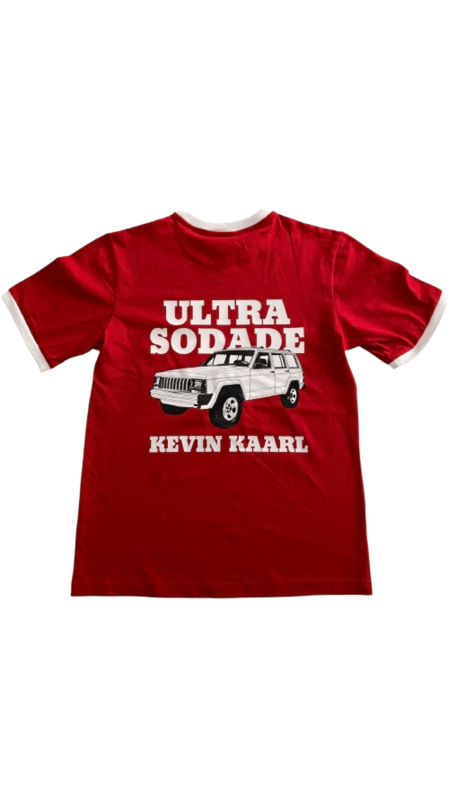 playera “Ultra Sodade” roja
